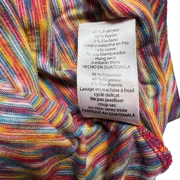 LulaRoe Dress Womens 2XL Stretchy‎ Polyester Blend Scoop Neck Loose Fit Colorful - Picture 6 of 11